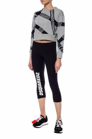 Patterned sweatshirt with logo, zdjęcie 2 Patterned sweatshirt with logo od Dsquared2